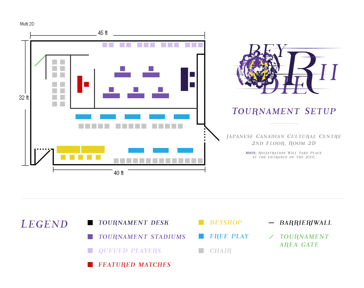 BEY OR DIE II Floor Plan