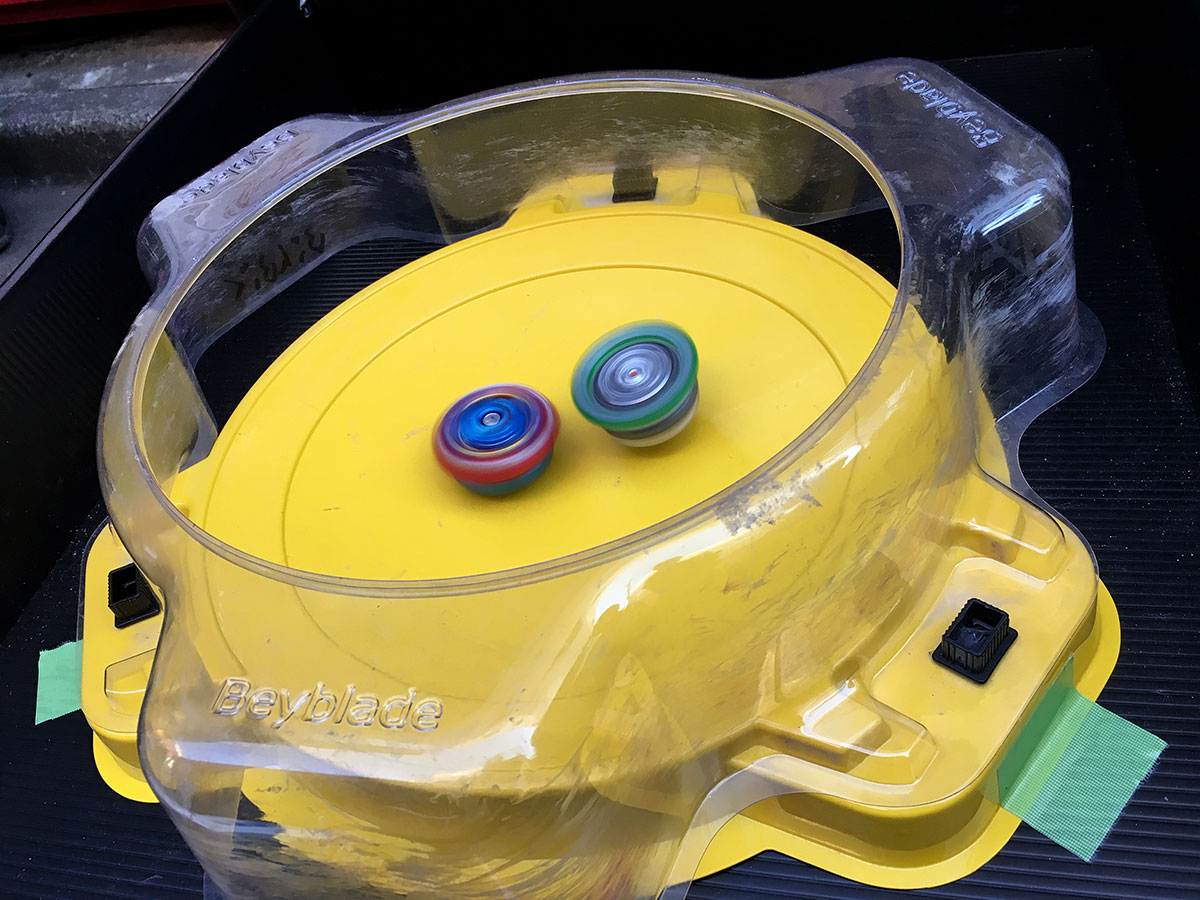 Yellow store beyblade stadium