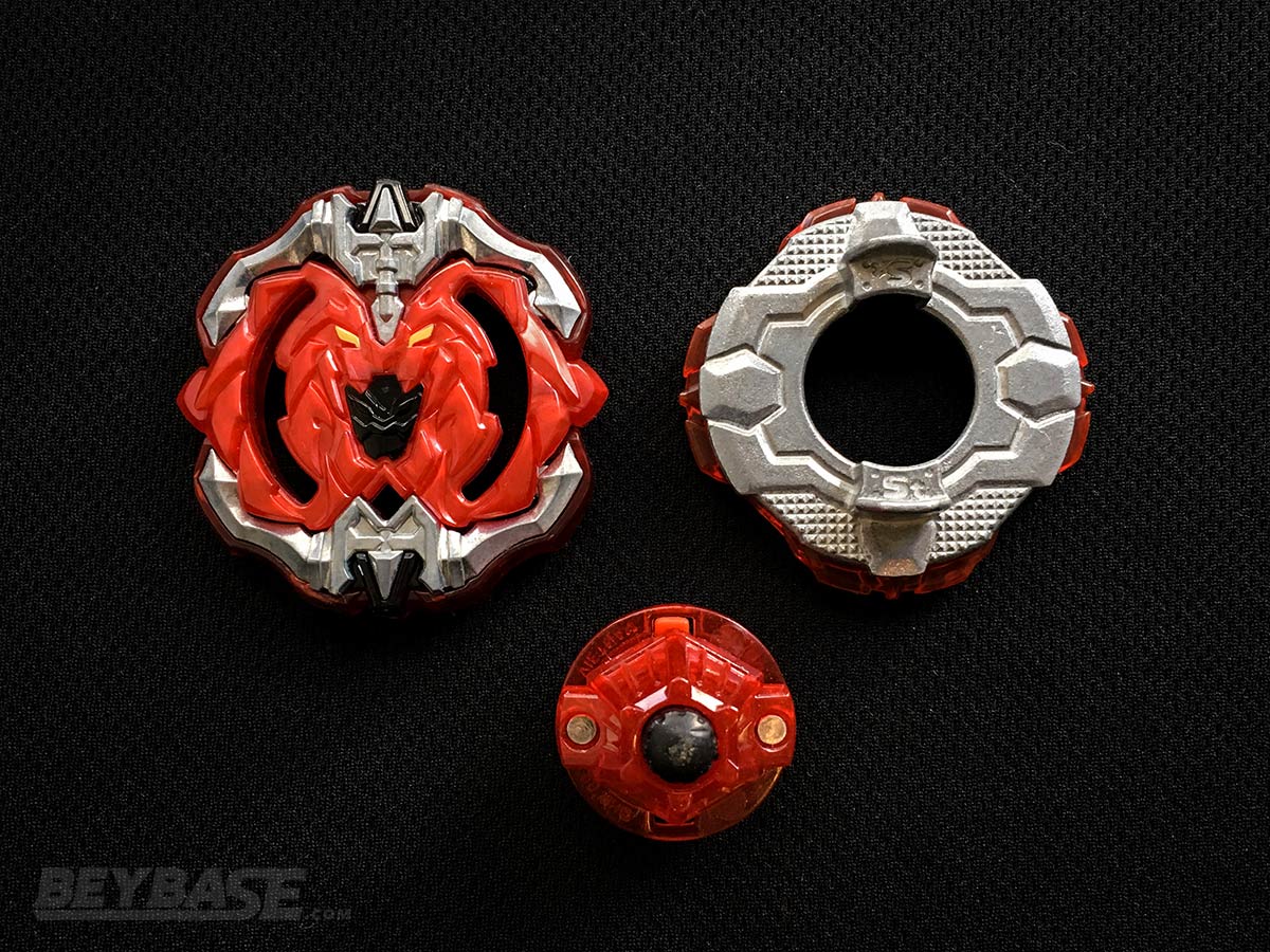 Ardmore Blader’s 5th Best Beyblade Burst Combo Archer Hercules Sting Keep Dash – Parts Separated