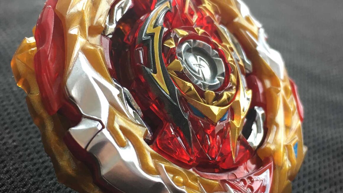 detail of world spriggan unite dash 2b beyblade