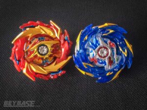 hyperion burn and helios volcano beyblade burst sparking layers