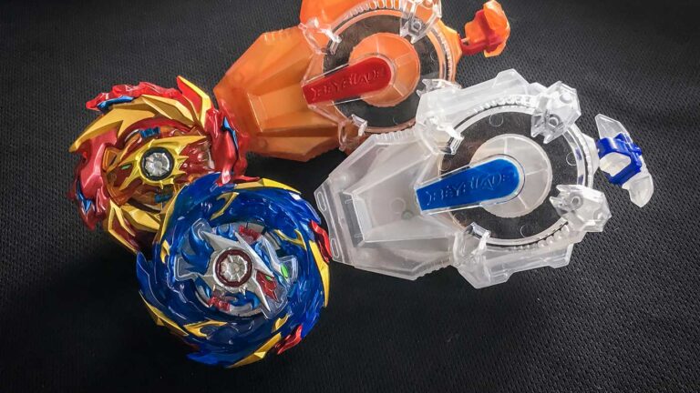 Here's the original Beyblades from the sets