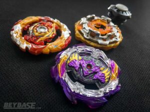 world spriggan and jet lucifer with drift and 2b beyblade burst parts