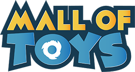 mall of toys logo white