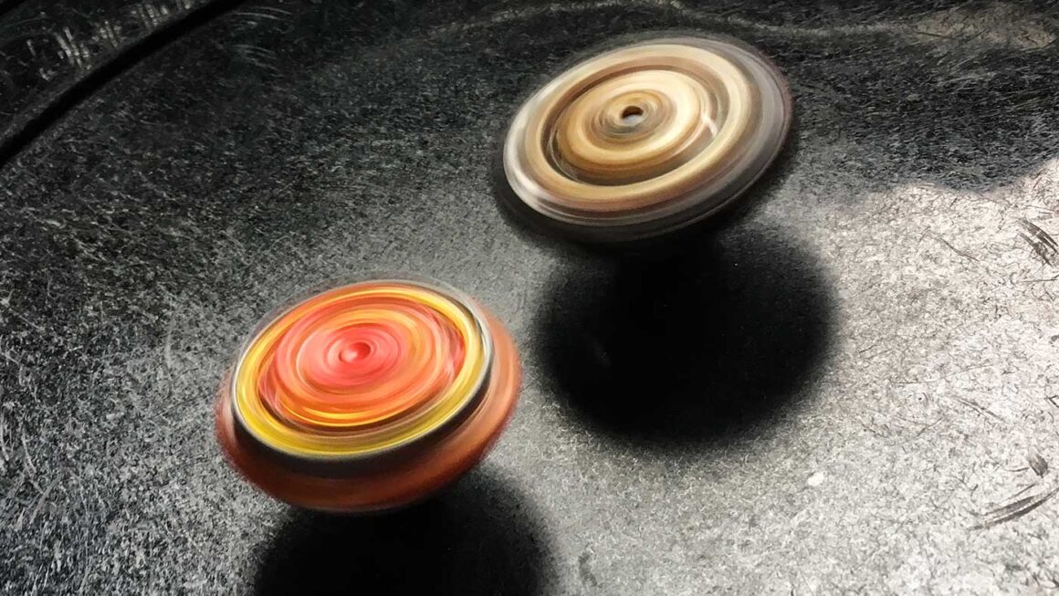 revive phoenix and archer hercules beyblades spinning