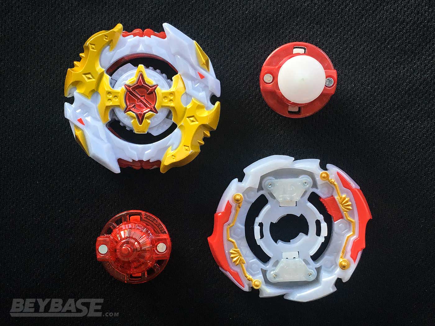 beyblade burst parts cho-z spriggan layer judgement layer base accel dash driver bearing driver