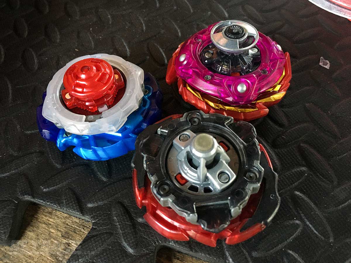 two stamina and one attack type beyblade burst top