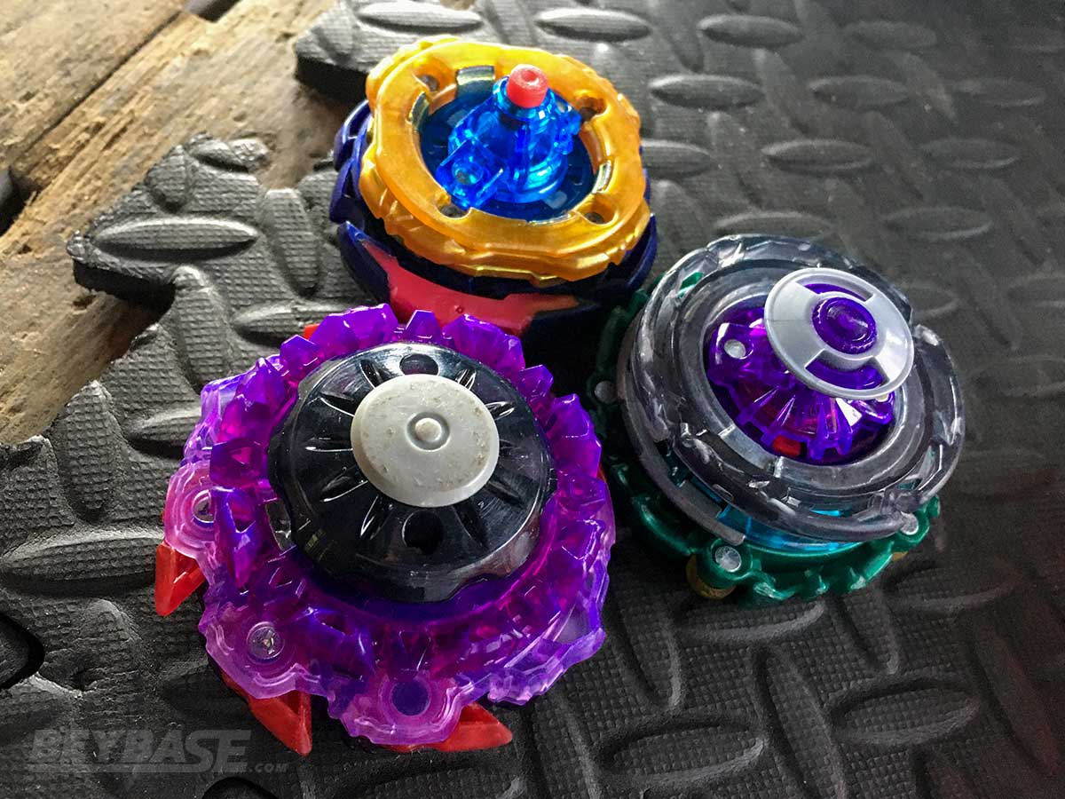 two stamina and one attack type beyblade burst top