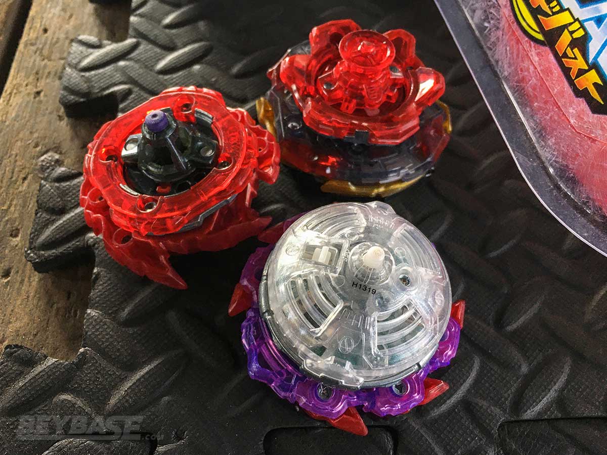 two stamina and one attack type beyblade burst top
