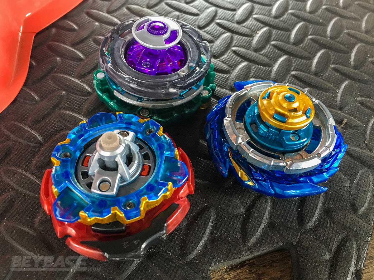 two stamina and one attack type beyblade burst top