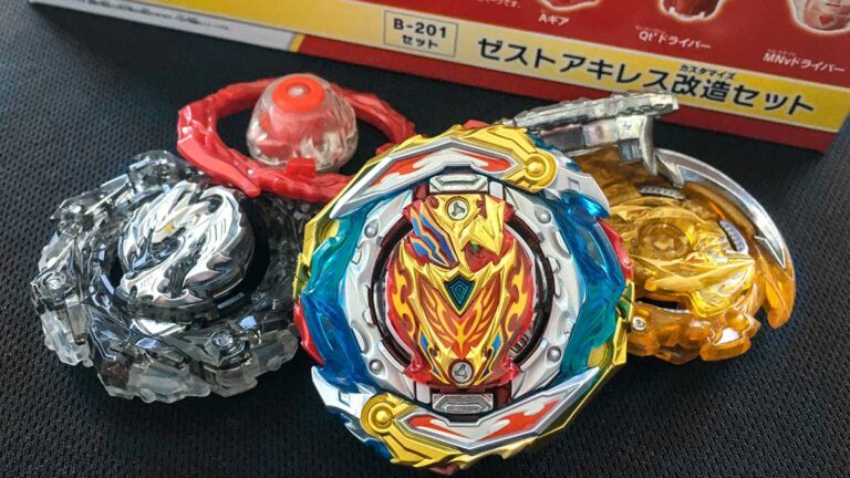 Takara Tomy Japan Beyblade Burst B-201 Zest Achilles Customize Set