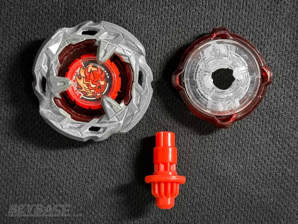 Spinning Top BX-21 Hell's Chain Deck Set Beyblade X