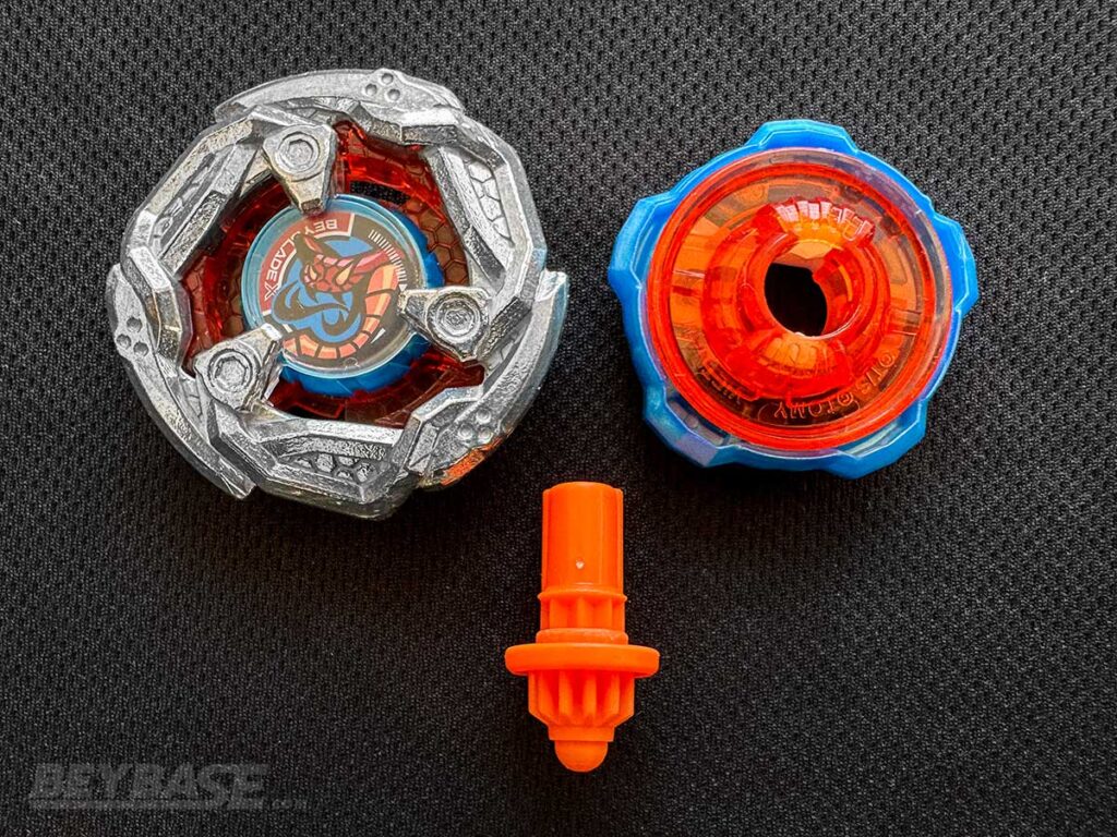 Takara Tomy Beyblade X BX-14 02 Booster Shark Edge Four Eighty Needle 